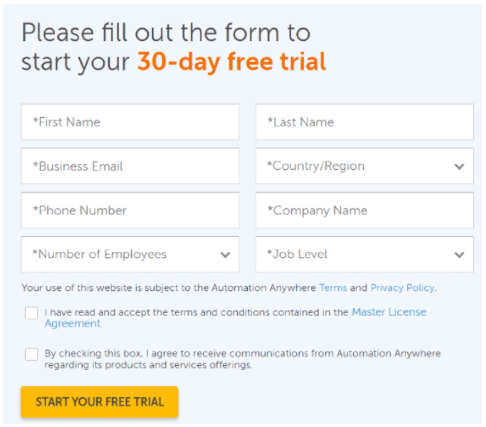 Automation Anywhere Installation