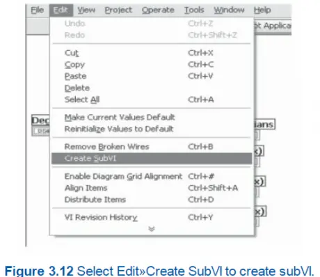 Create SubVI