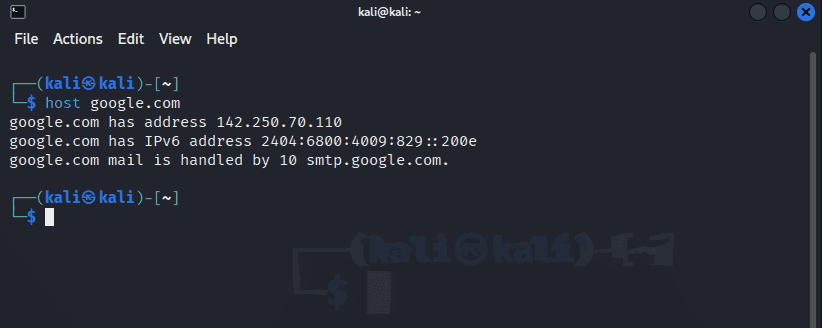 linux networking commands host