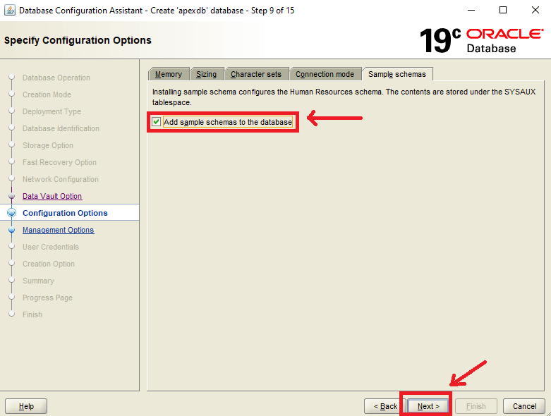Oracle Apex Database Installation and Configuration 31